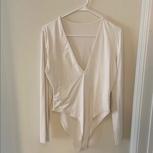 Long Sleeve V-Neck Bodysuit